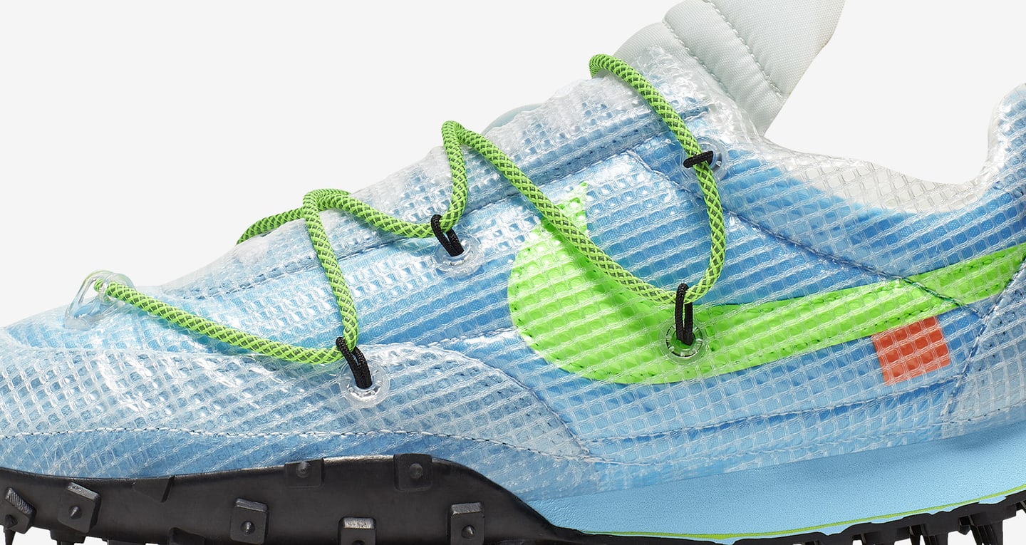 tenis nike x off white waffle racer