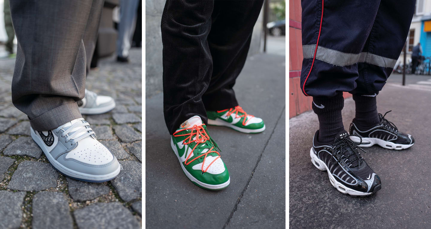 ROCK 'EM PARIS FASHION WEEK. Nike SNKRS