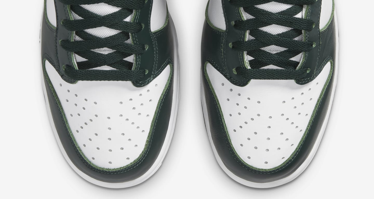spartan green dunk high