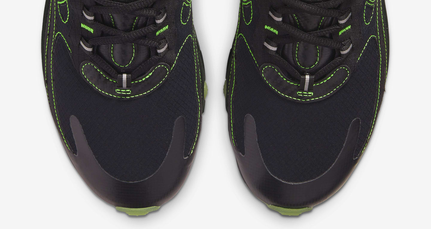 nike air max 270 react black green