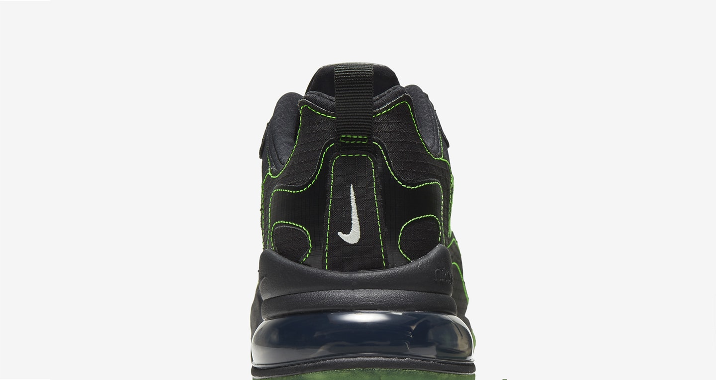 nike air max 270 react black green