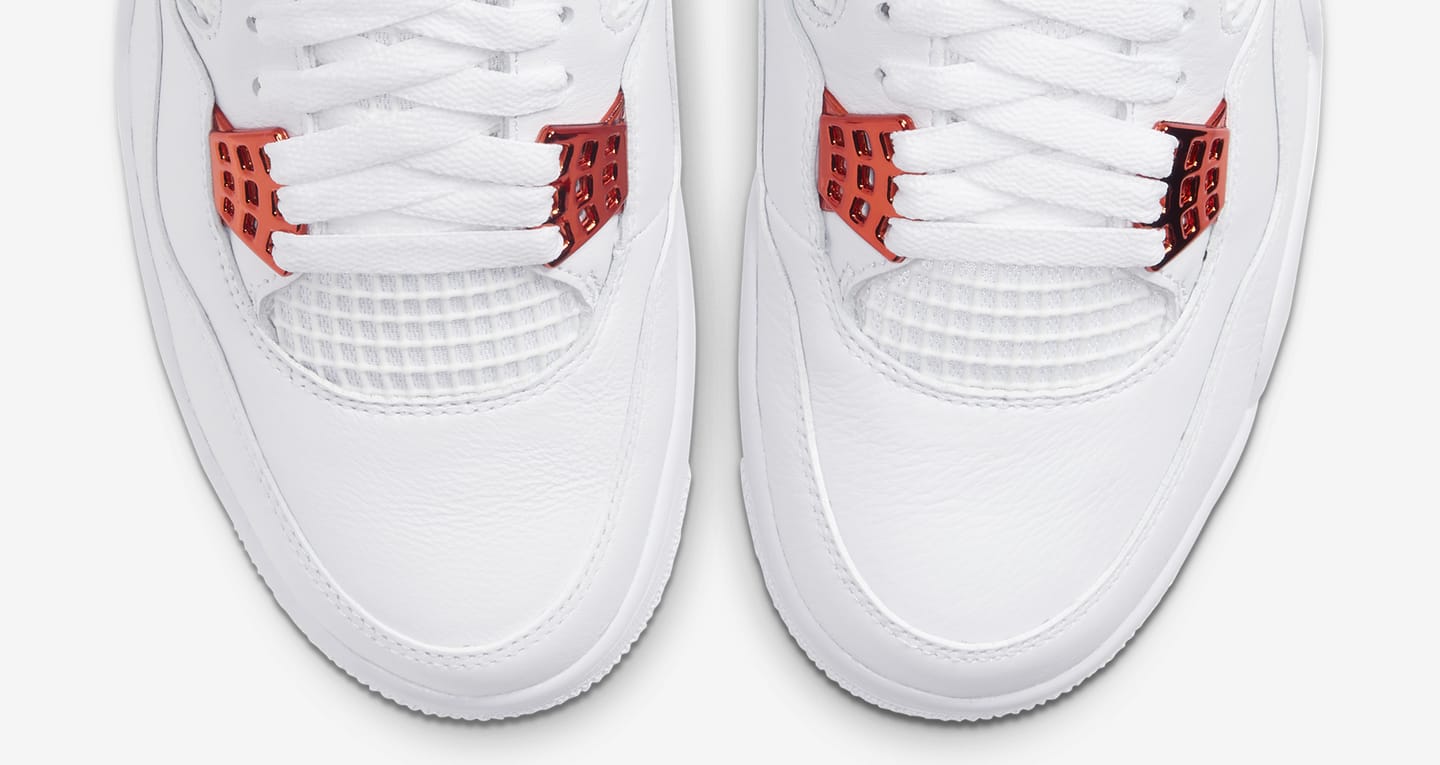 metallic orange jordan 4 release date