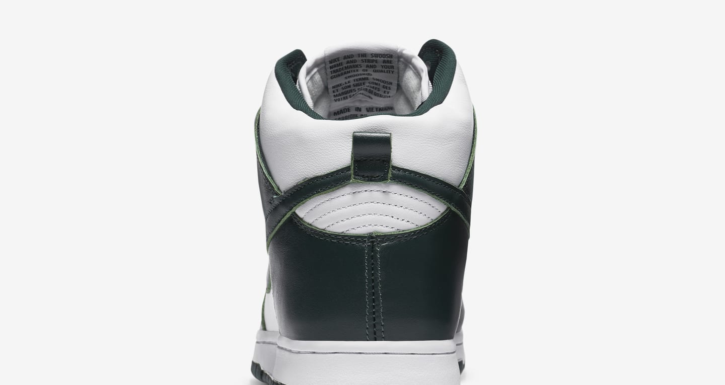 dunk high spartan green