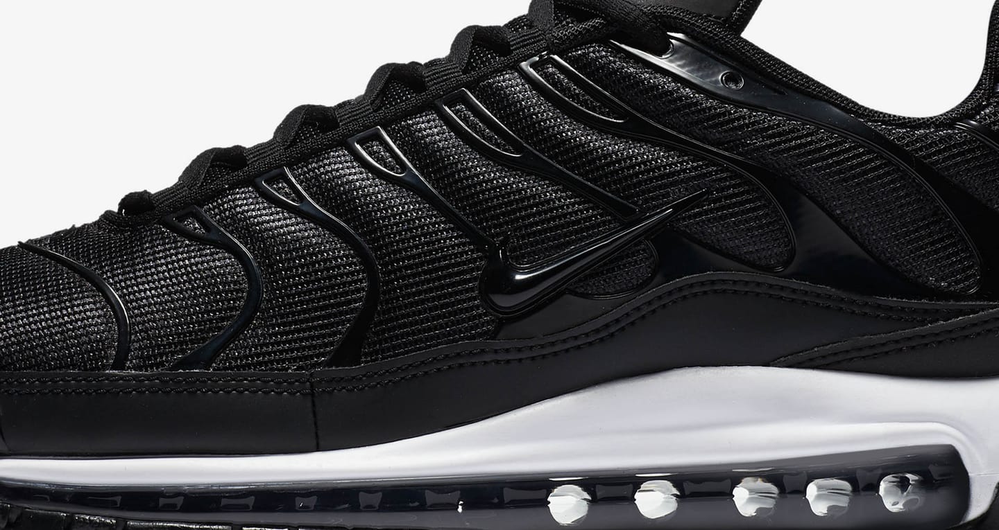 nike air max 97 plus black and white