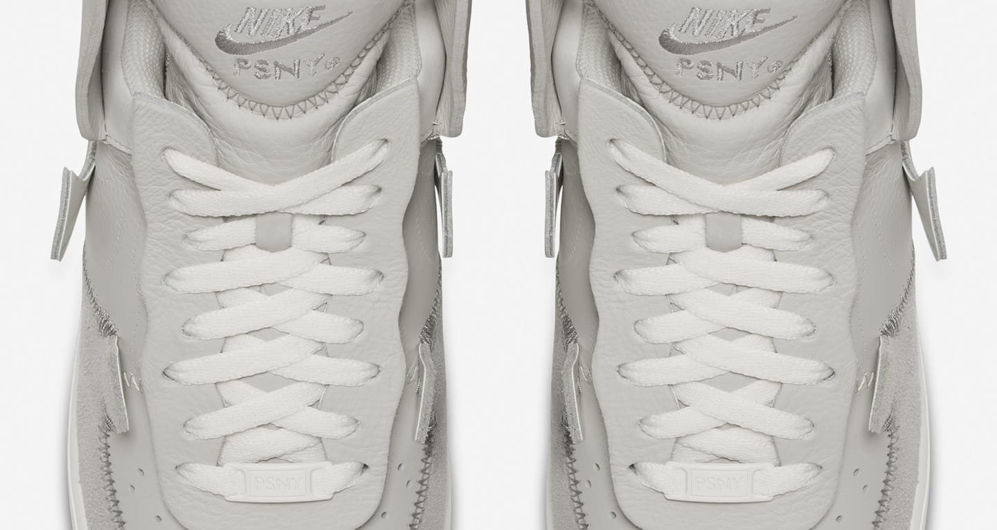 psny air force 1 on feet