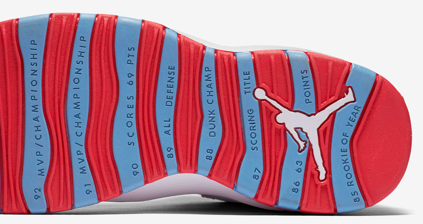 Air Jordan 10 Retro 'chicago' Release Date. Nike Snkrs