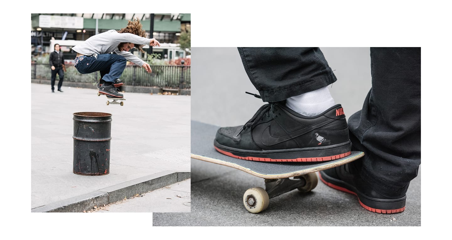 nike dunk low pro pigeon