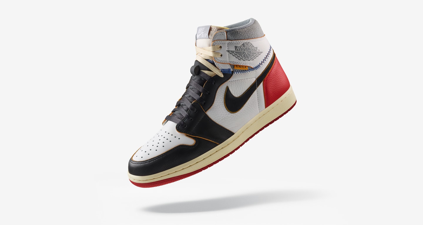 Air Jordan 1 Union Los Angeles 'White & Varsity Red & Black' Release ...