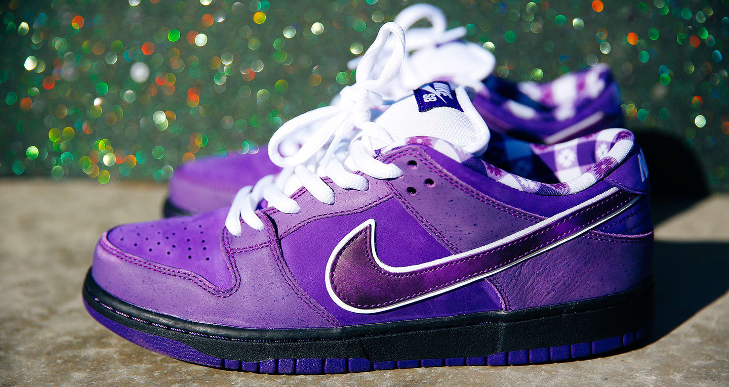 sb dunk low pro og purple lobster