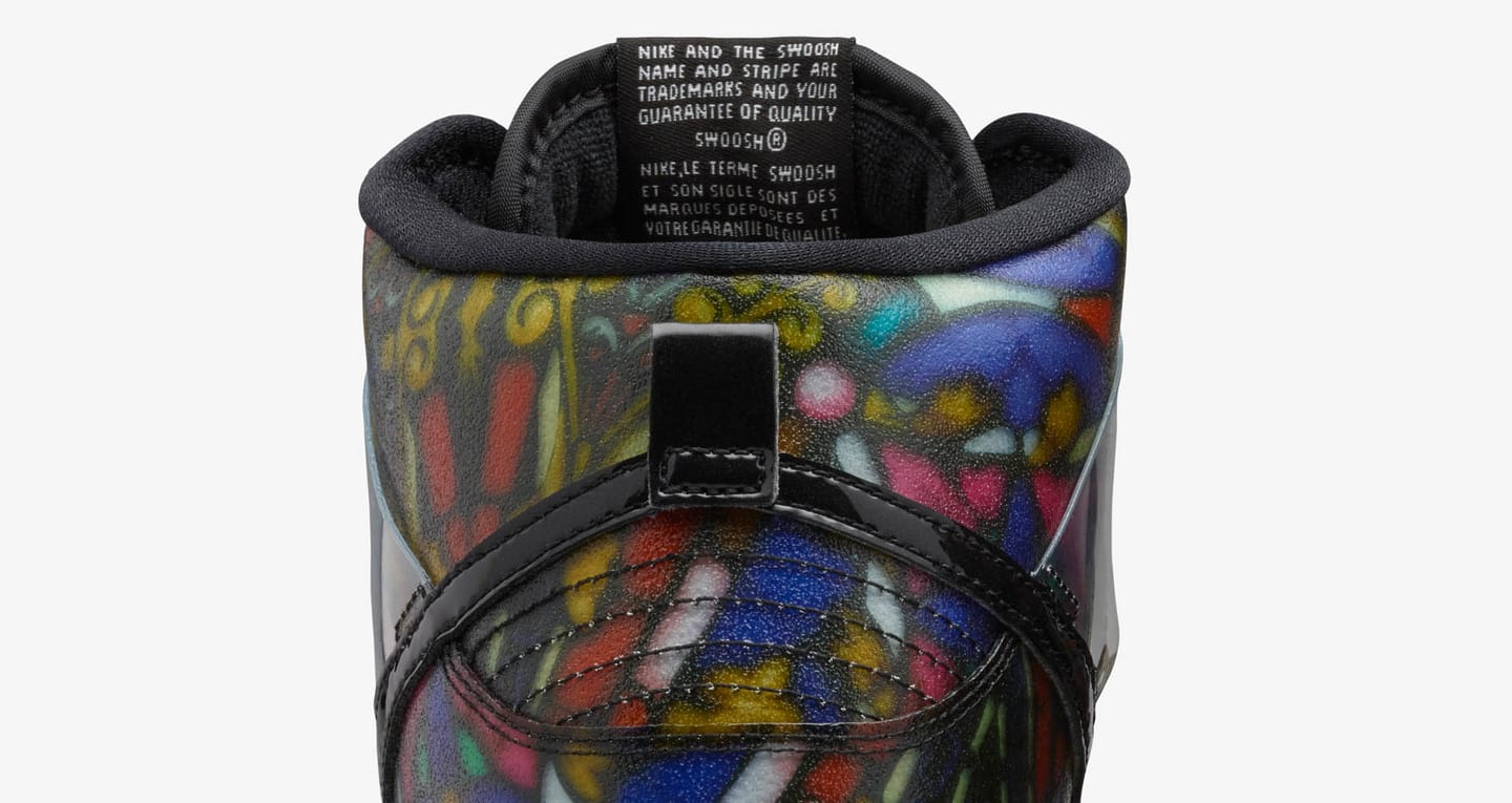 nike dunk high stained glass
