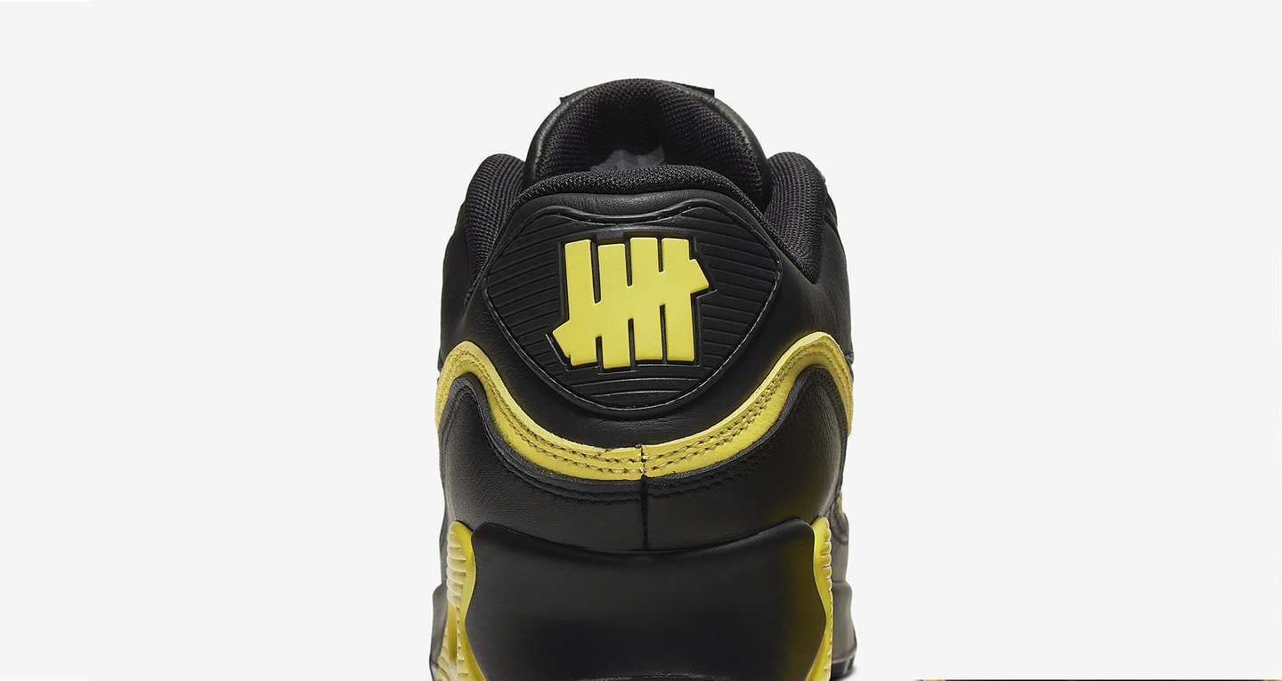 undefeated air max 90 yellow