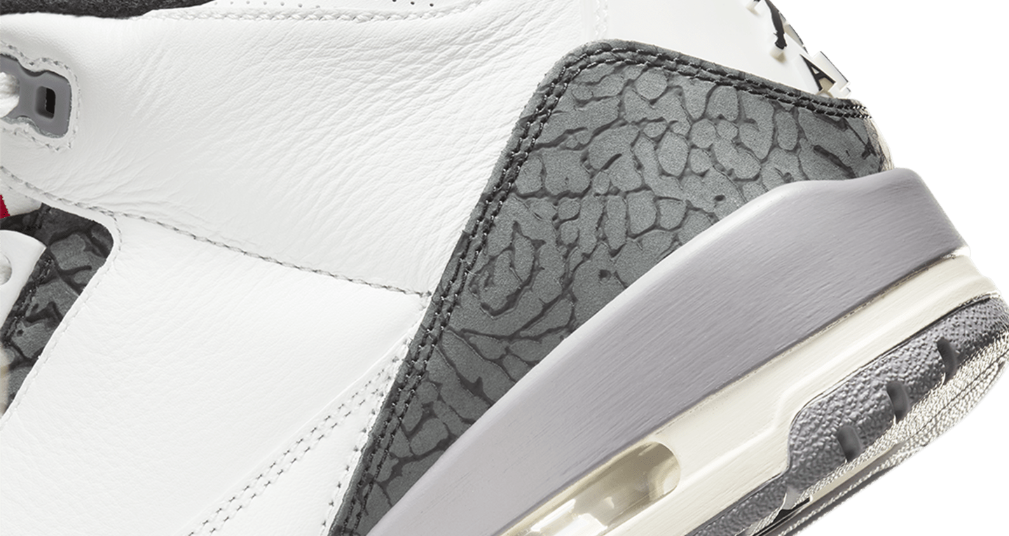 Air Jordan 3 Retro 'Cement Grey' (CT8532106) release date. Nike SNKRS