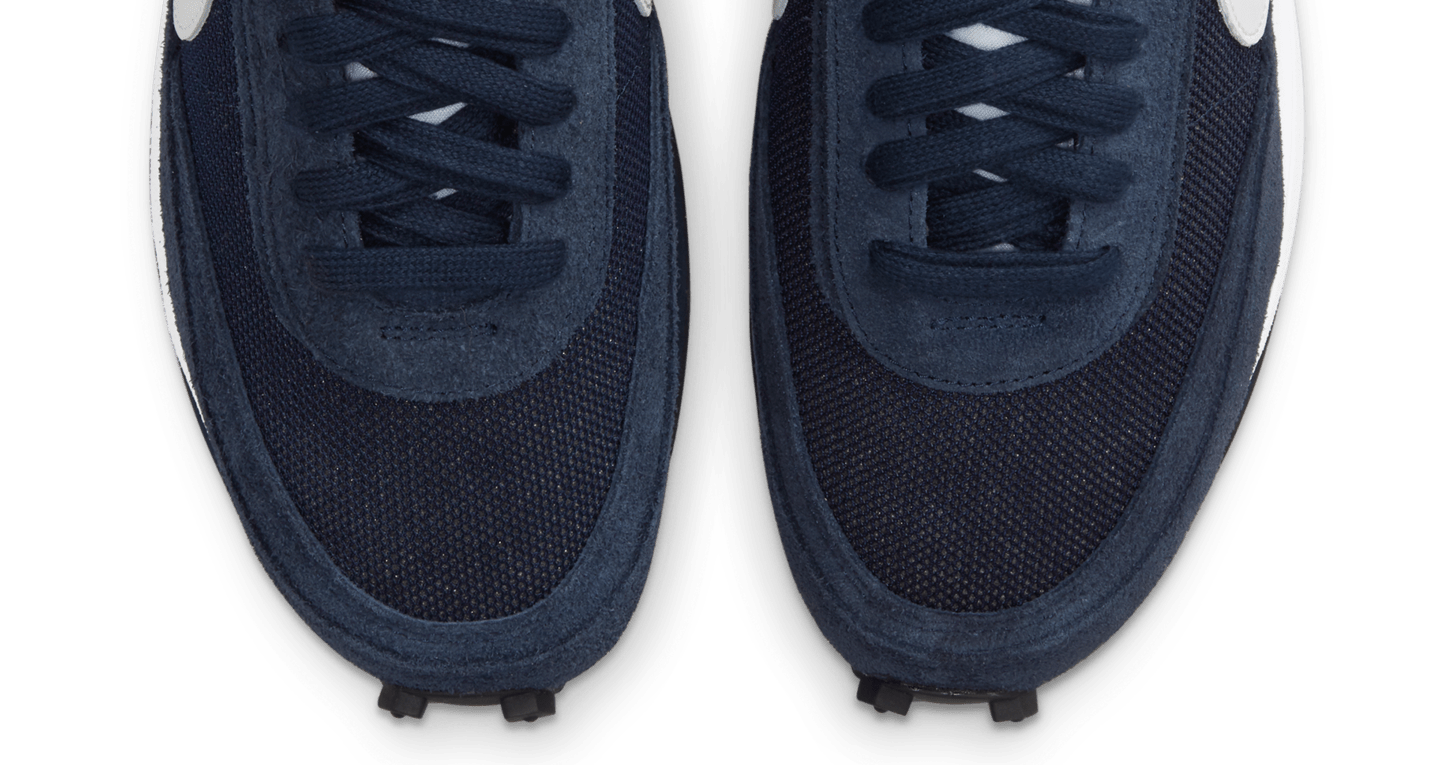 ldwaffle x sacai x fragment blackened blue