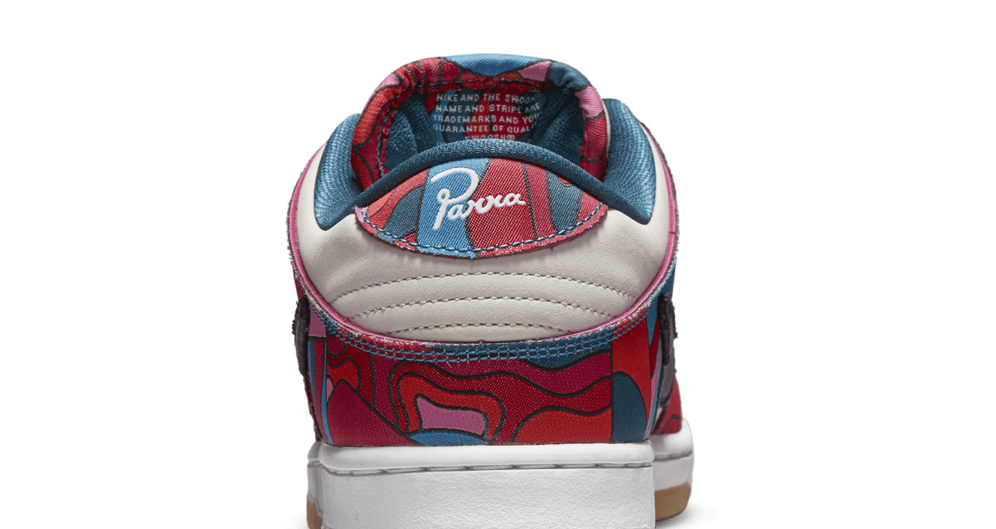 sb parra dunk low abstract
