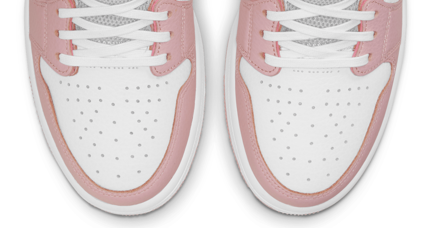 womens air jordan 1 pink glaze