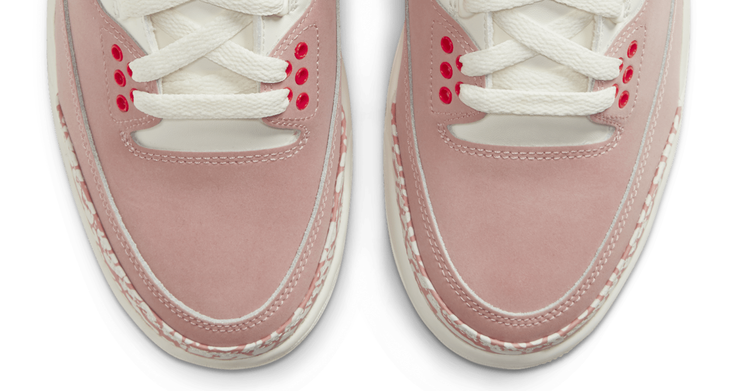 womens air jordan 3 rust pink