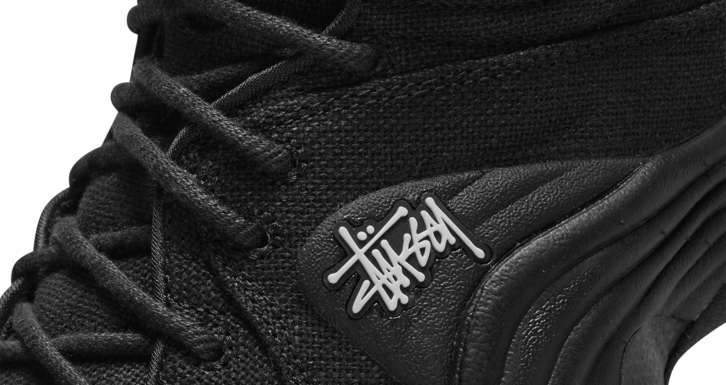 Air Penny 2 x Stüssy 'Black' (DQ5674-001) Release Date. Nike SNKRS