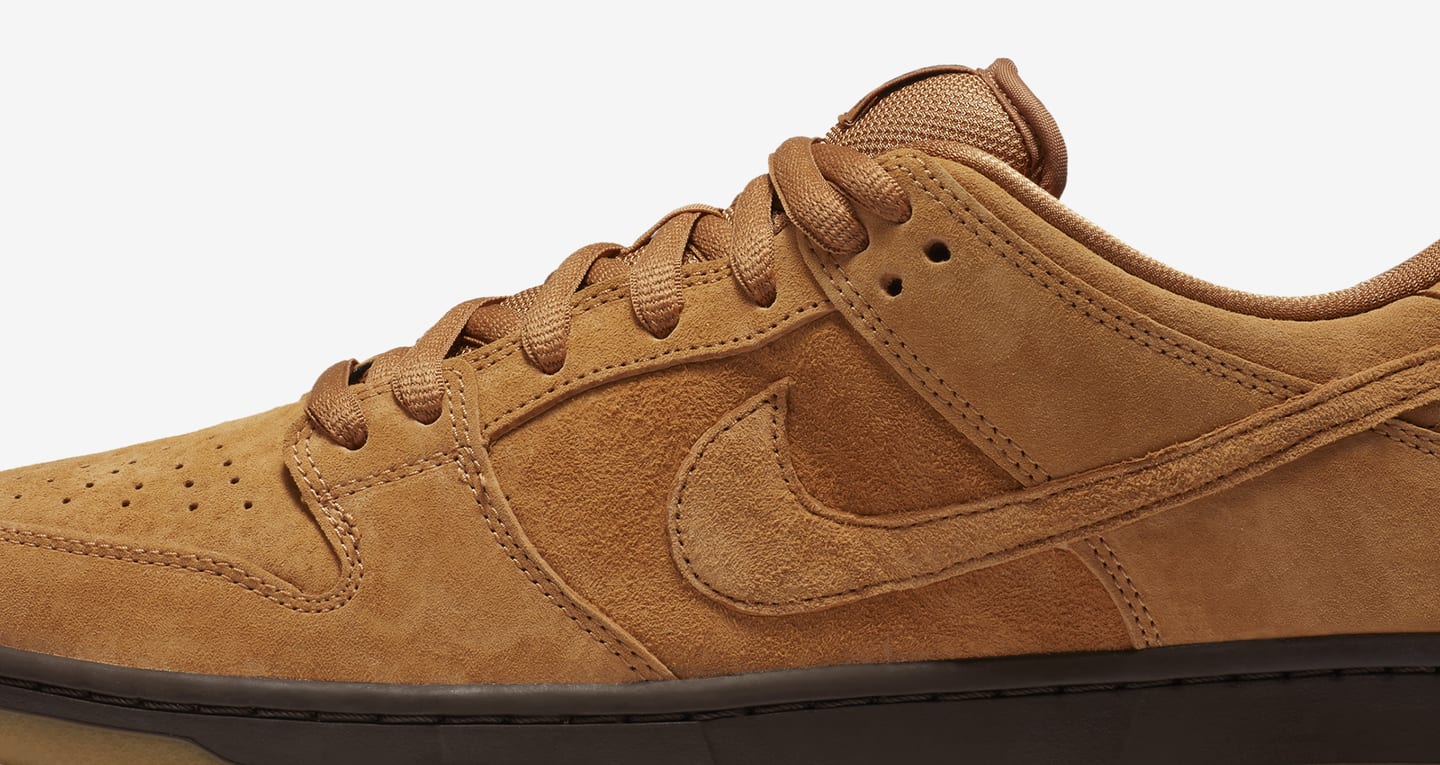 sb dunk low pro wheat