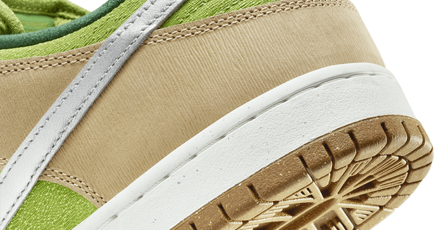 Nike SB Dunk Low Pro 'Sesame and Pear' (FQ7585200) release date. Nike