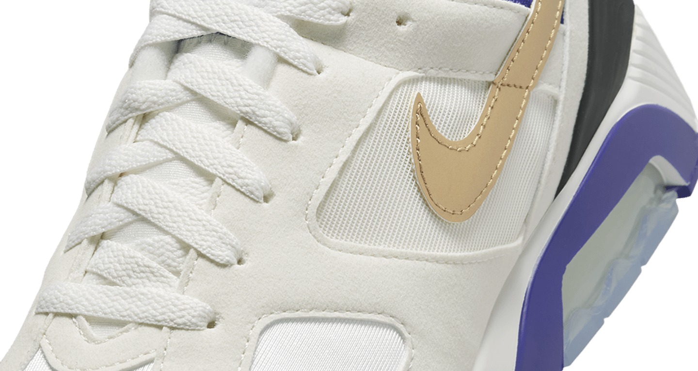 Air 180 'Summit White and Concord' (FJ9259101) release date. Nike SNKRS