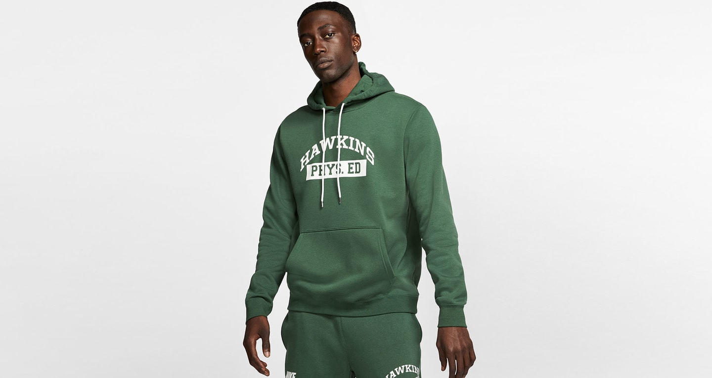 stranger things nike hawkins high
