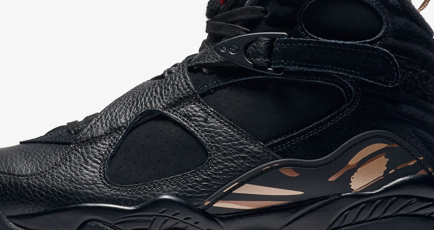 Air Jordan 8 Retro OVO "Black & Metallic Gold" Data del lancio. Nike