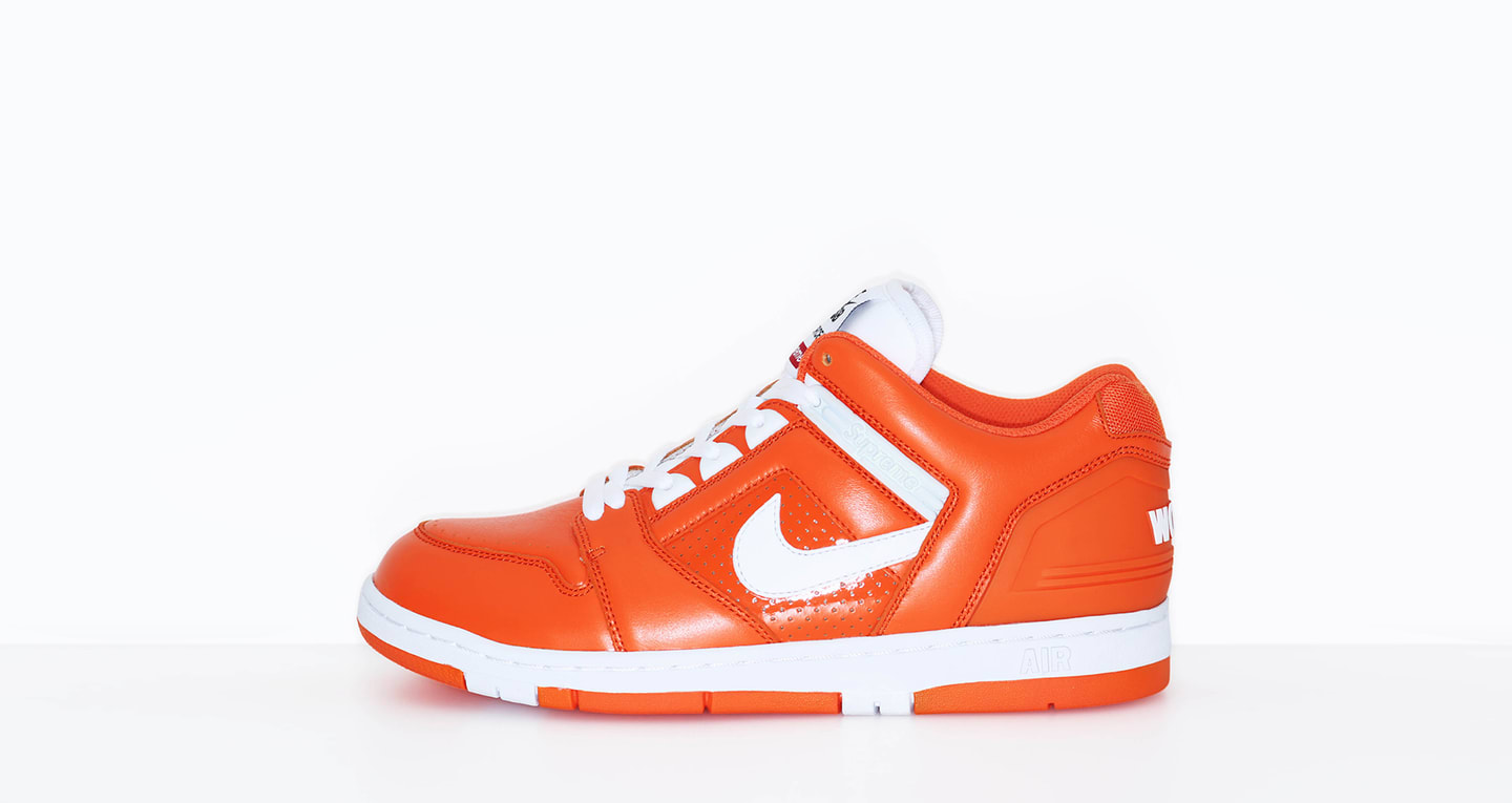 supreme nike orange