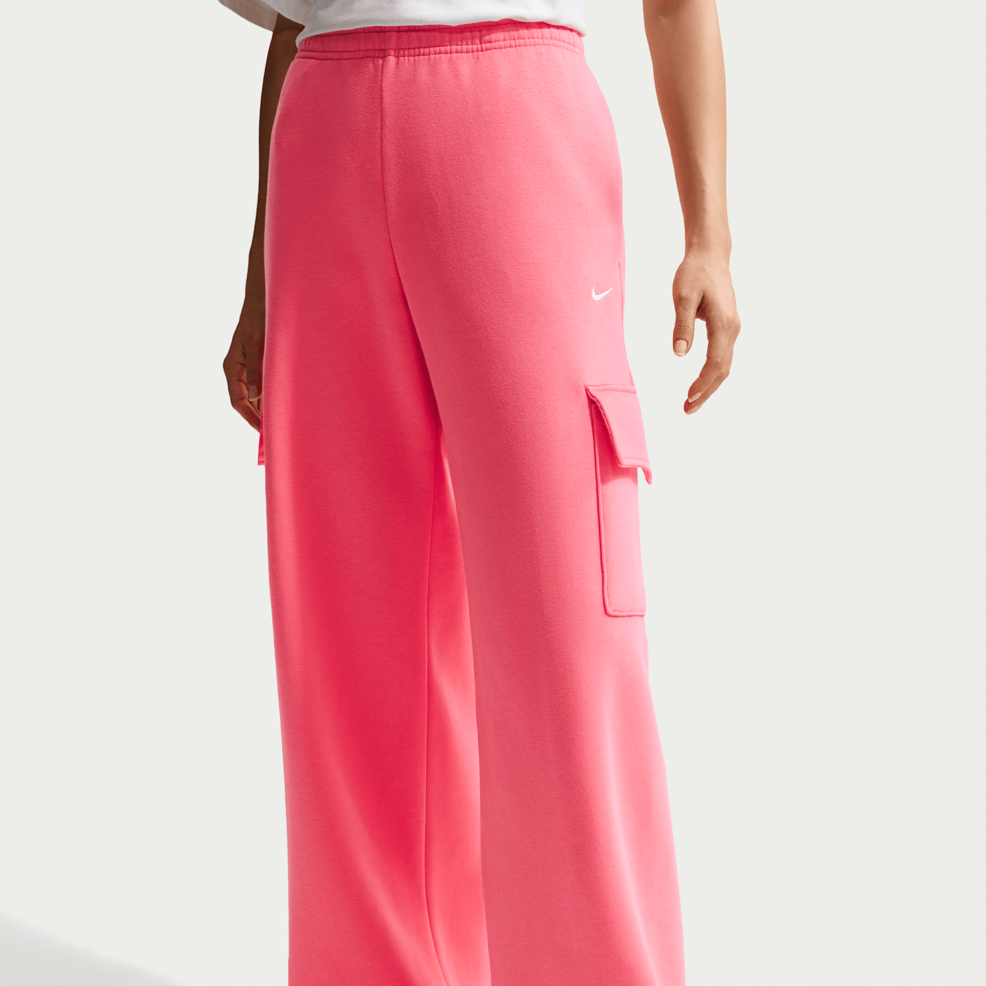 Женские брюки Nike Sportswear Phoenix Fleece Women's Cargo Sweatpants — фото 2