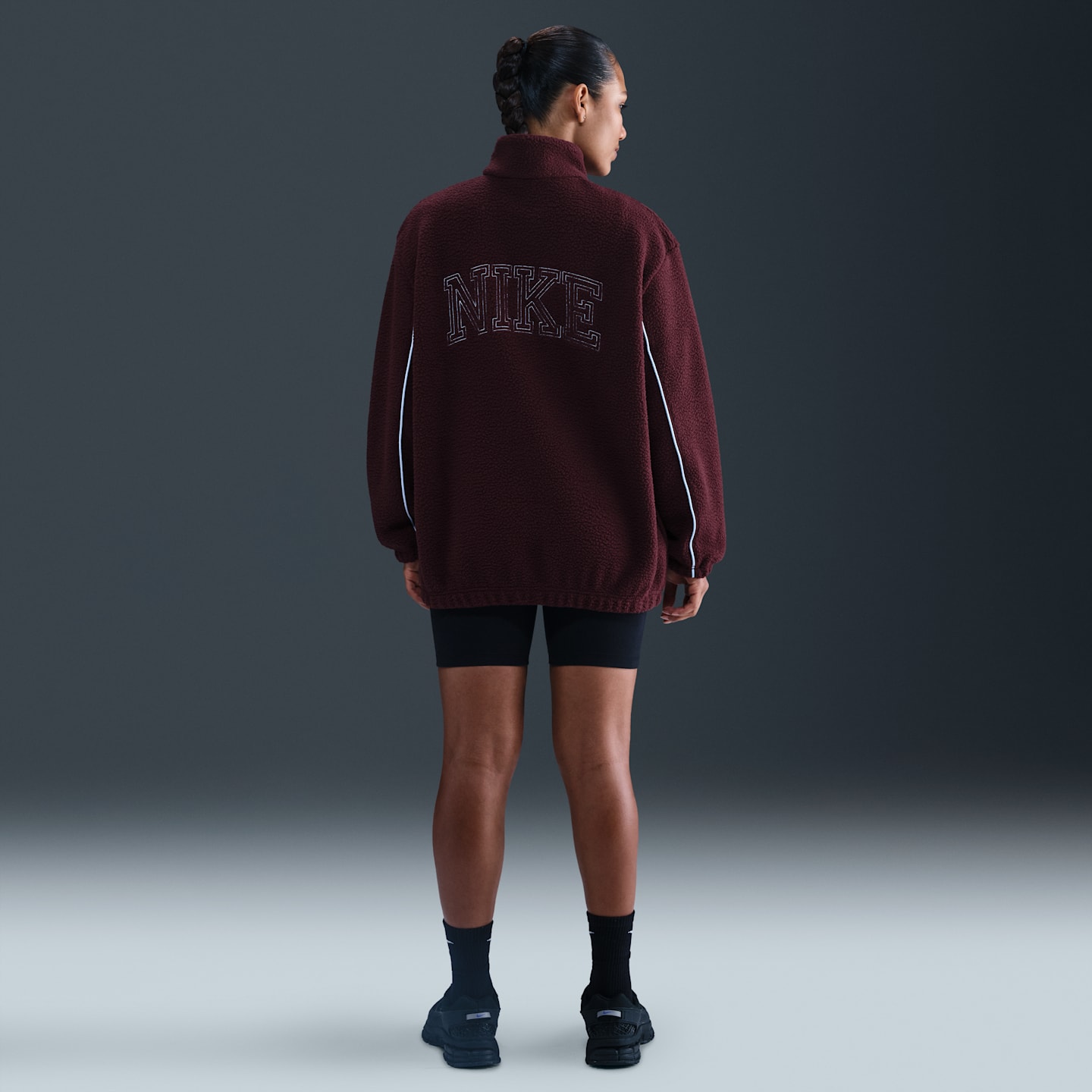 Женские куртки Nike Sportswear Women's Full-Zip High-Pile Fleece Jacket — фото 5