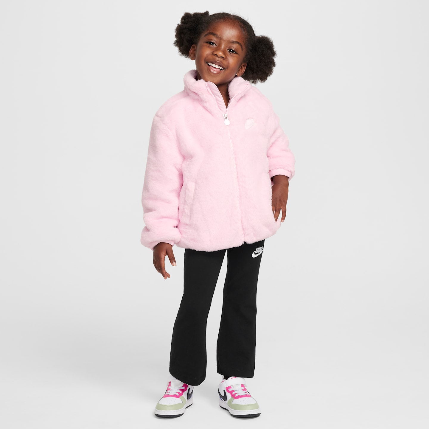 Детские леггинсы Nike Little Kids' Dri-FIT Flared Leggings — фото 5