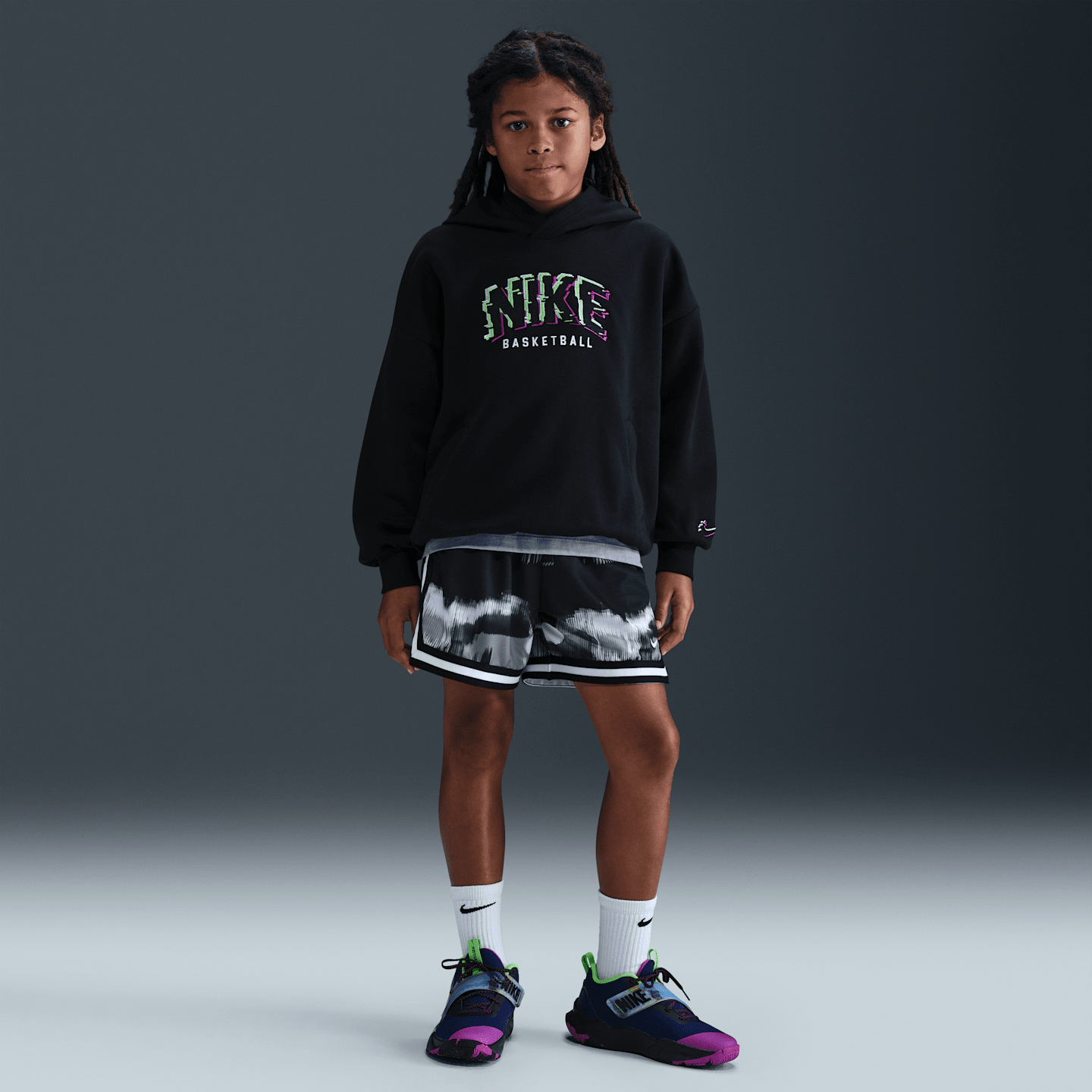 Детские шорты Nike DNA Big Kids' (Boys') Dri-FIT 5" Basketball Shorts — фото 1