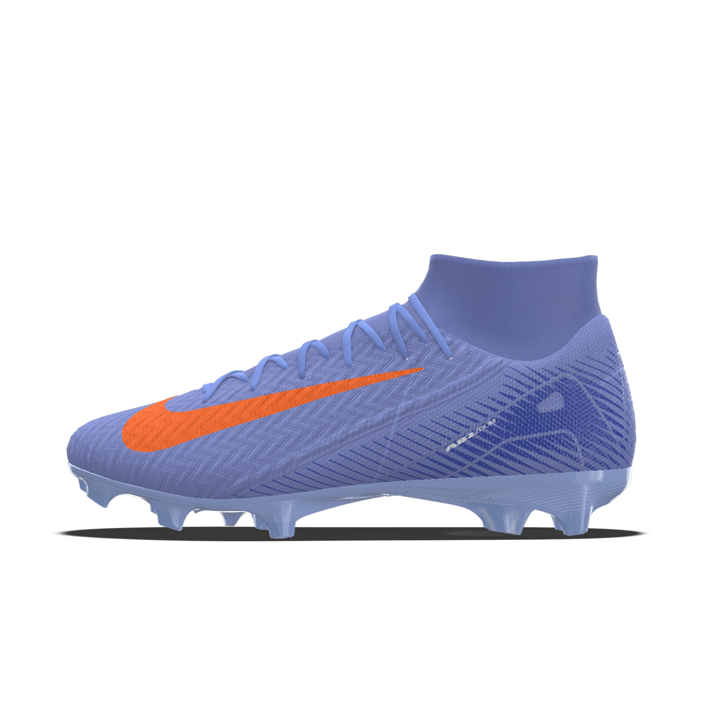 Мужские бутсы Nike Mercurial Superfly 10 Academy By You Custom FG High-Top Soccer Cleats — фото 1