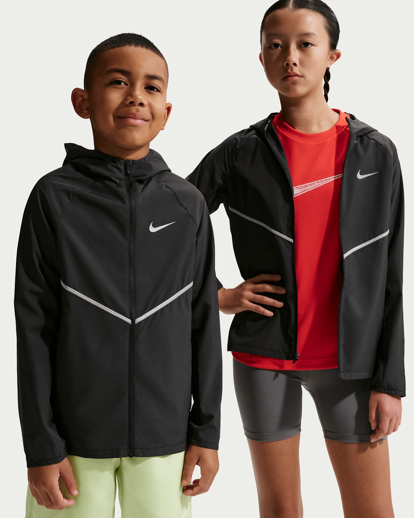 Детские куртки Nike Miler Kids' Repel UV Training Jacket — фото 8
