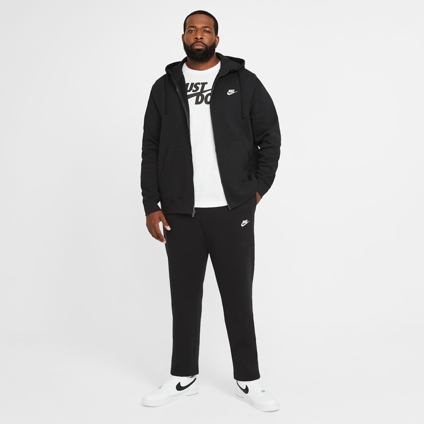 Мужские худи Nike Sportswear Club Fleece Men's Full-Zip — фото 12
