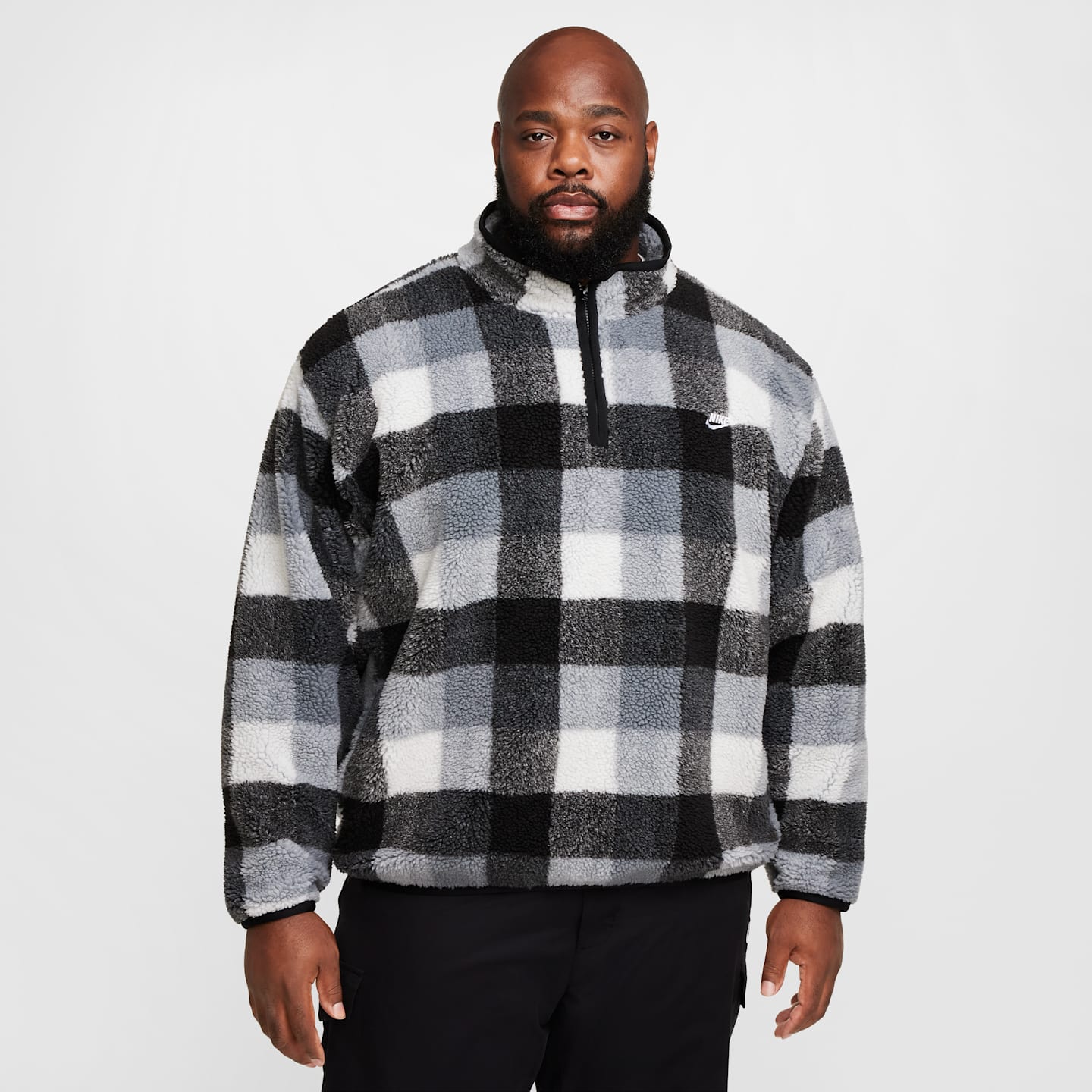Мужские свитеры Nike Club Men's Winterized Half-Zip — фото 7