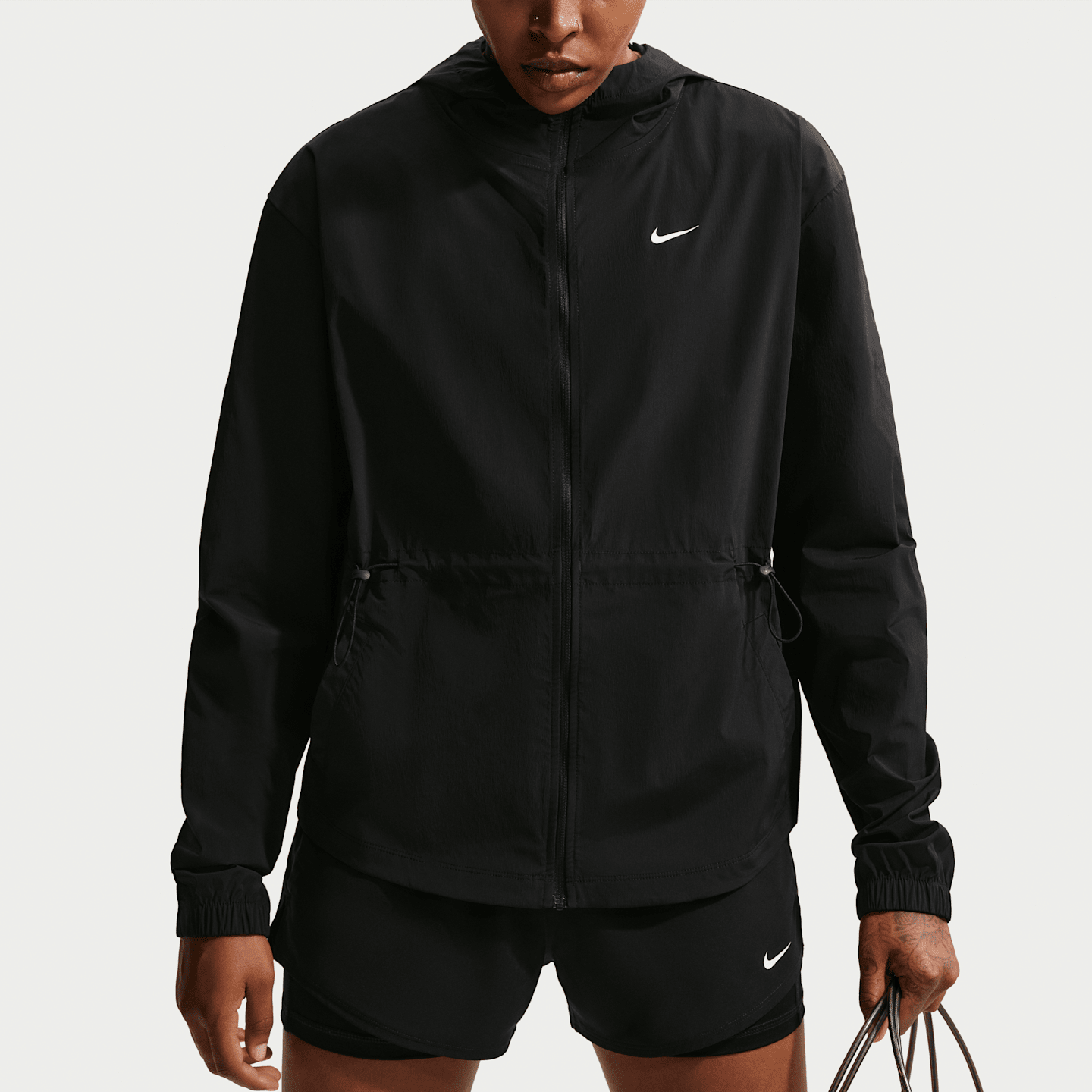 Nike One Women's UV Hooded Training Jacket — фото 3