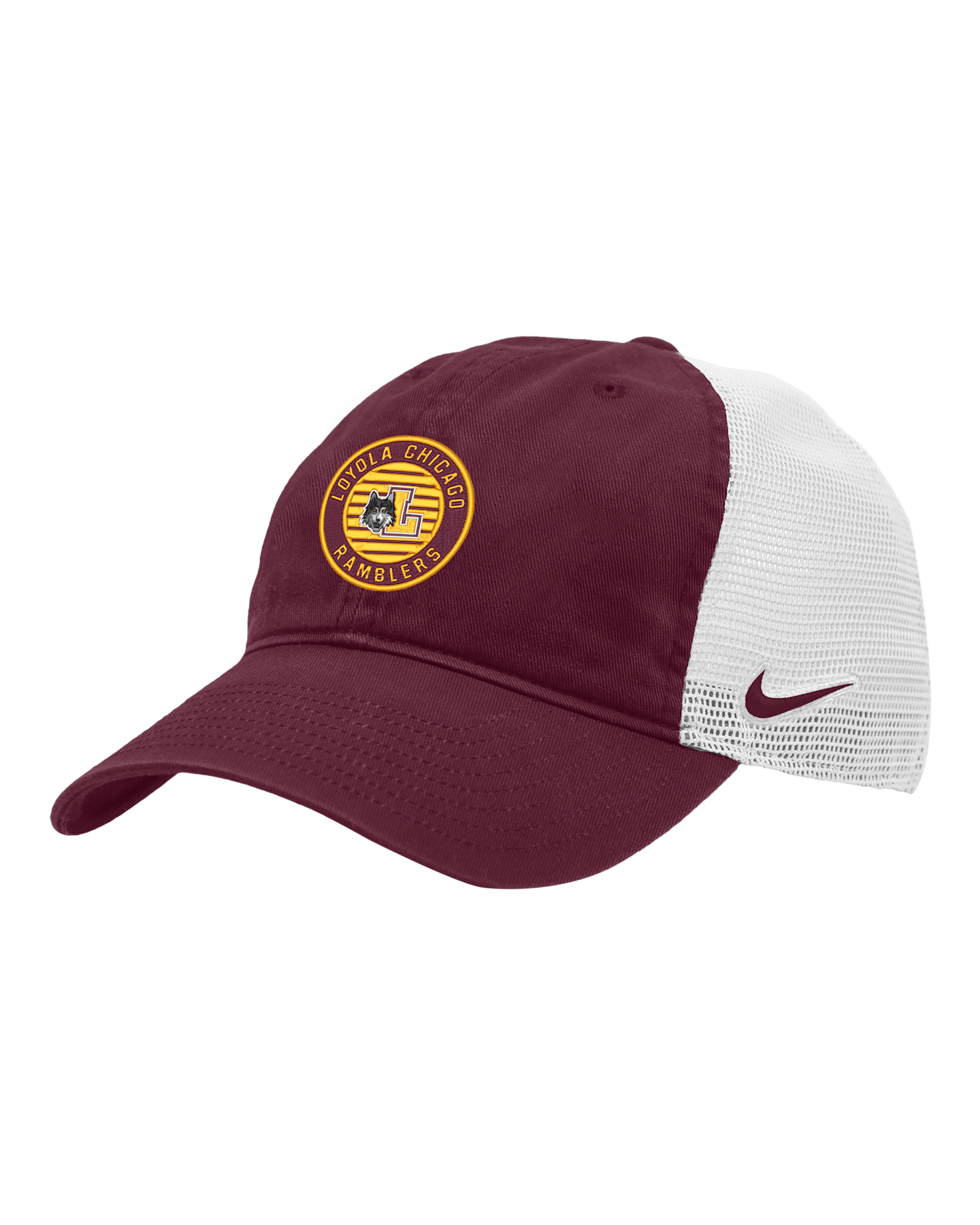 Loyola Chicago Heritage86 Nike College Trucker Hat — фото 3