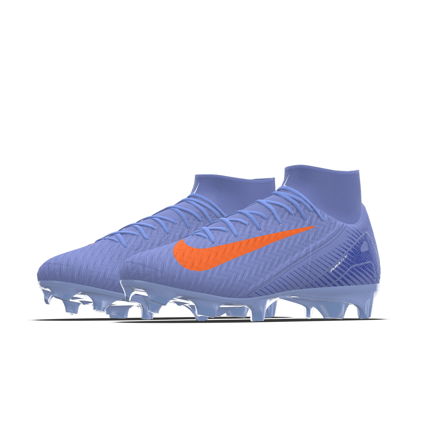 Мужские бутсы Nike Mercurial Superfly 10 Academy By You Custom FG High-Top Soccer Cleats — фото 2
