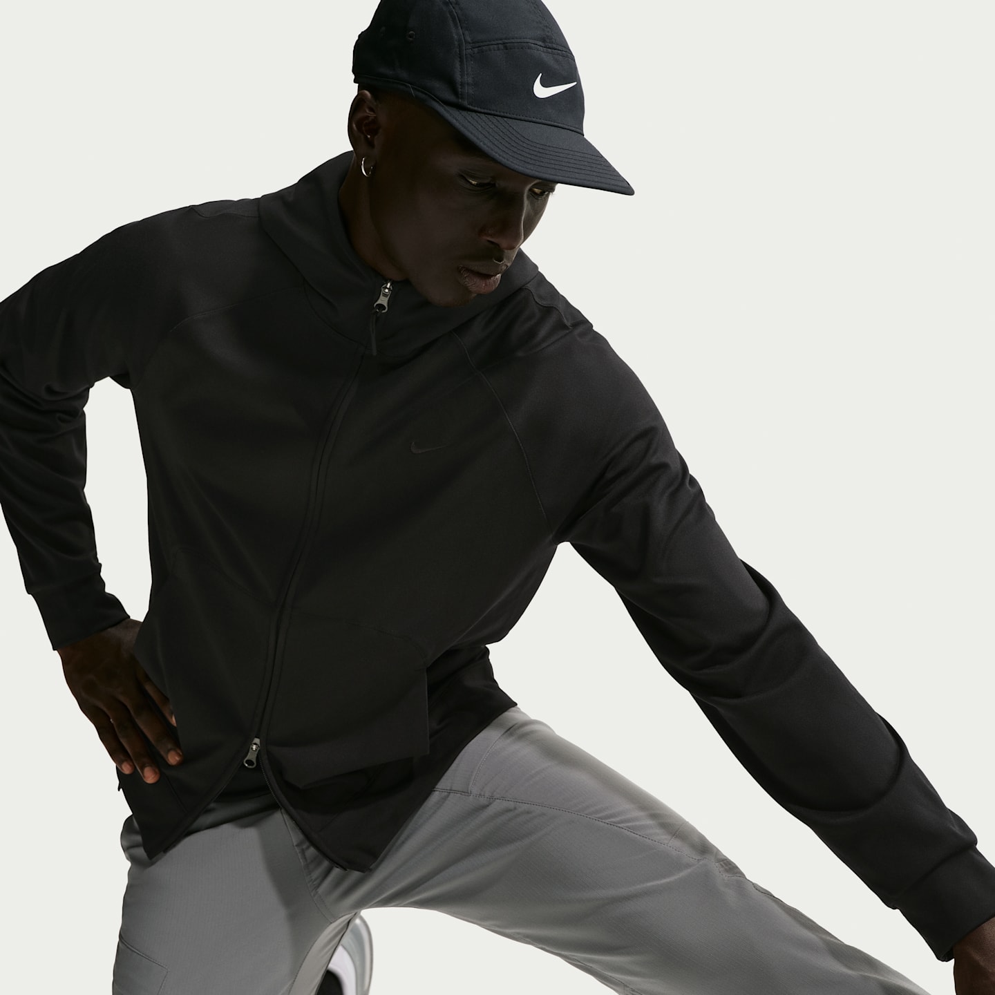 Мужские худи Nike Primary NanoKnit Men's Dri-FIT UV Protection Full-Zip Performance — фото 3
