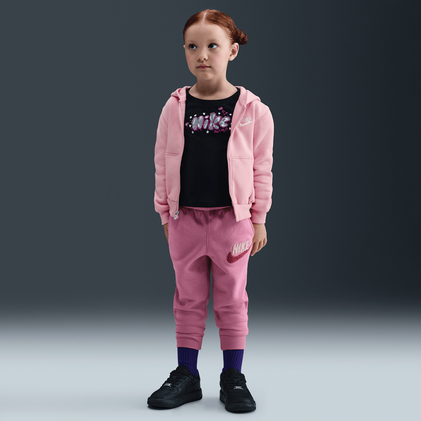 Nike Sportswear Club Toddler Fleece Full-Zip Hoodie — фото 4