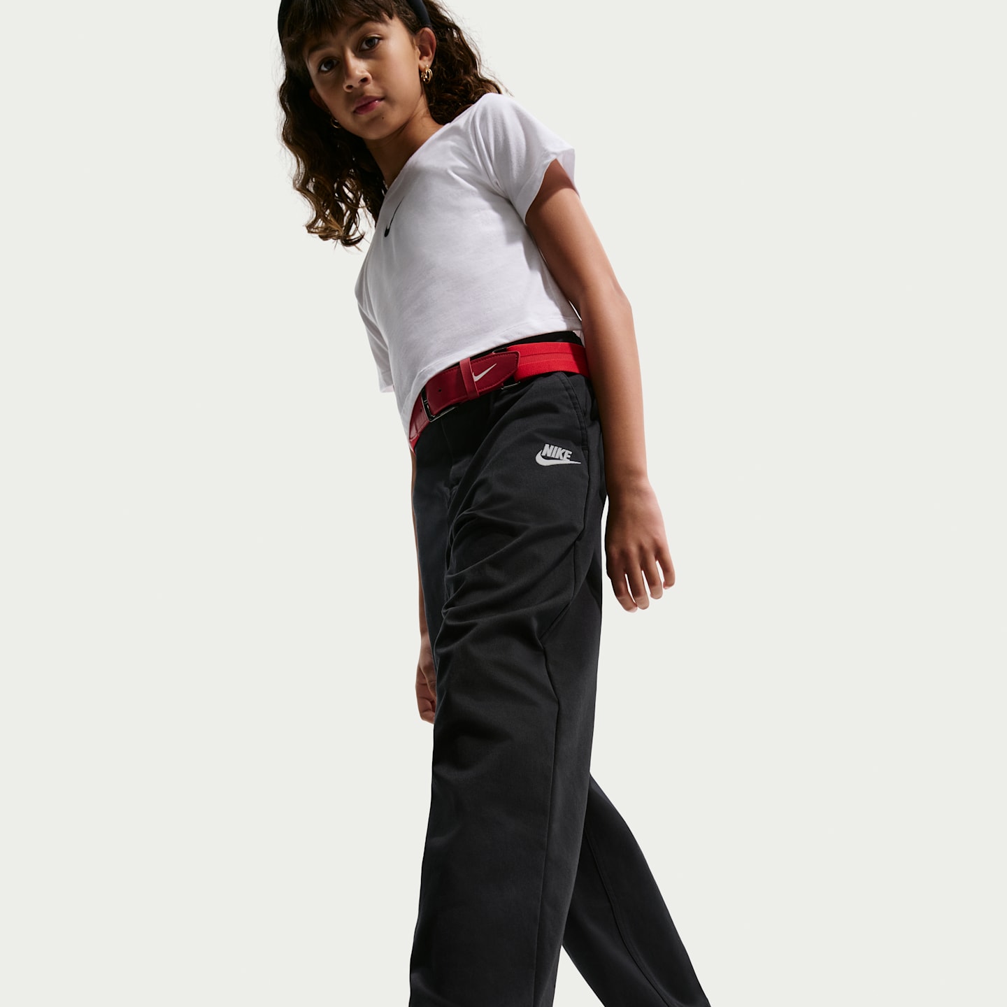 Детские брюки Nike Sportswear Club Big Kids' Woven Everyday Pants — фото 5