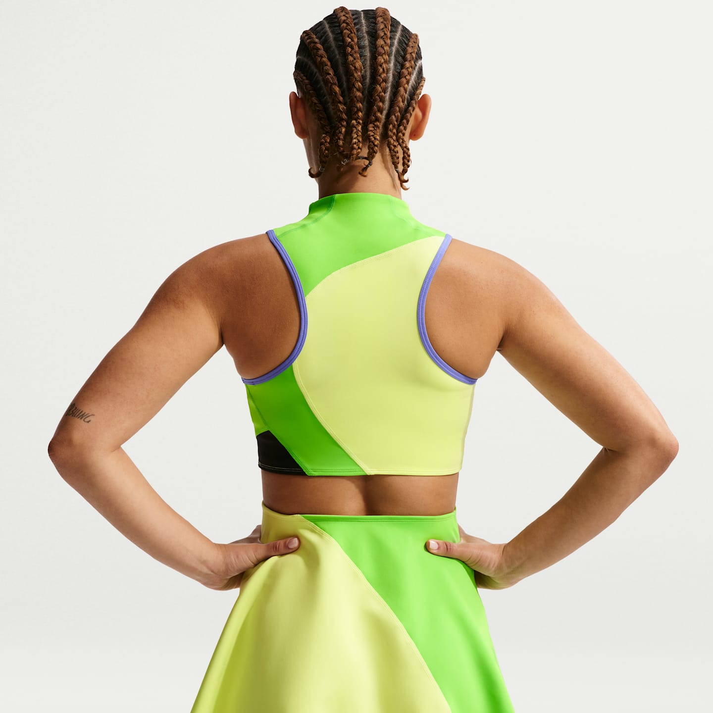 Женские платья Nike NikeCourt Slam Women's Dri-FIT Tennis Dress — фото 3