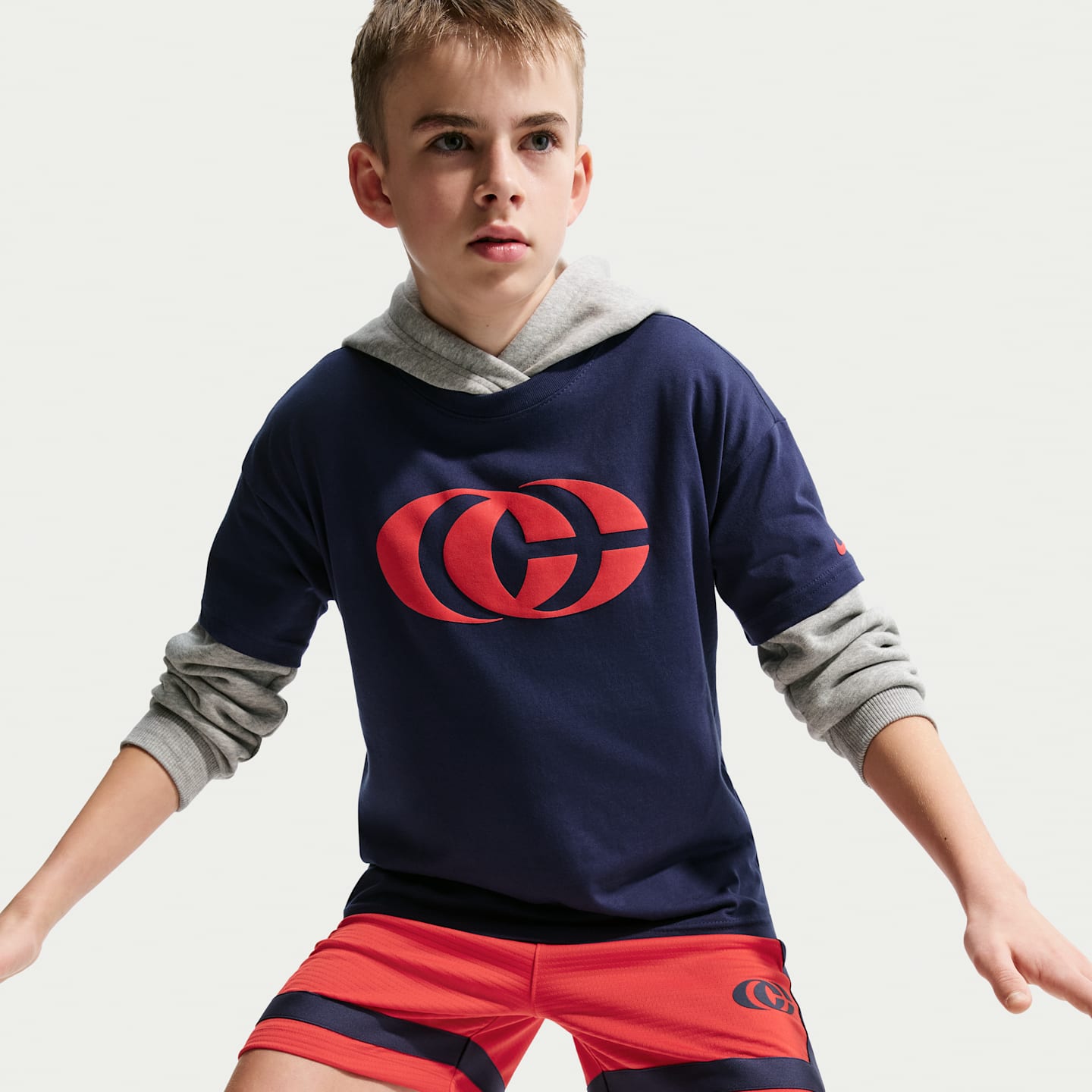 Детские шорты Nike Caitlin Clark Big Kids' Crossover Shorts — фото 4
