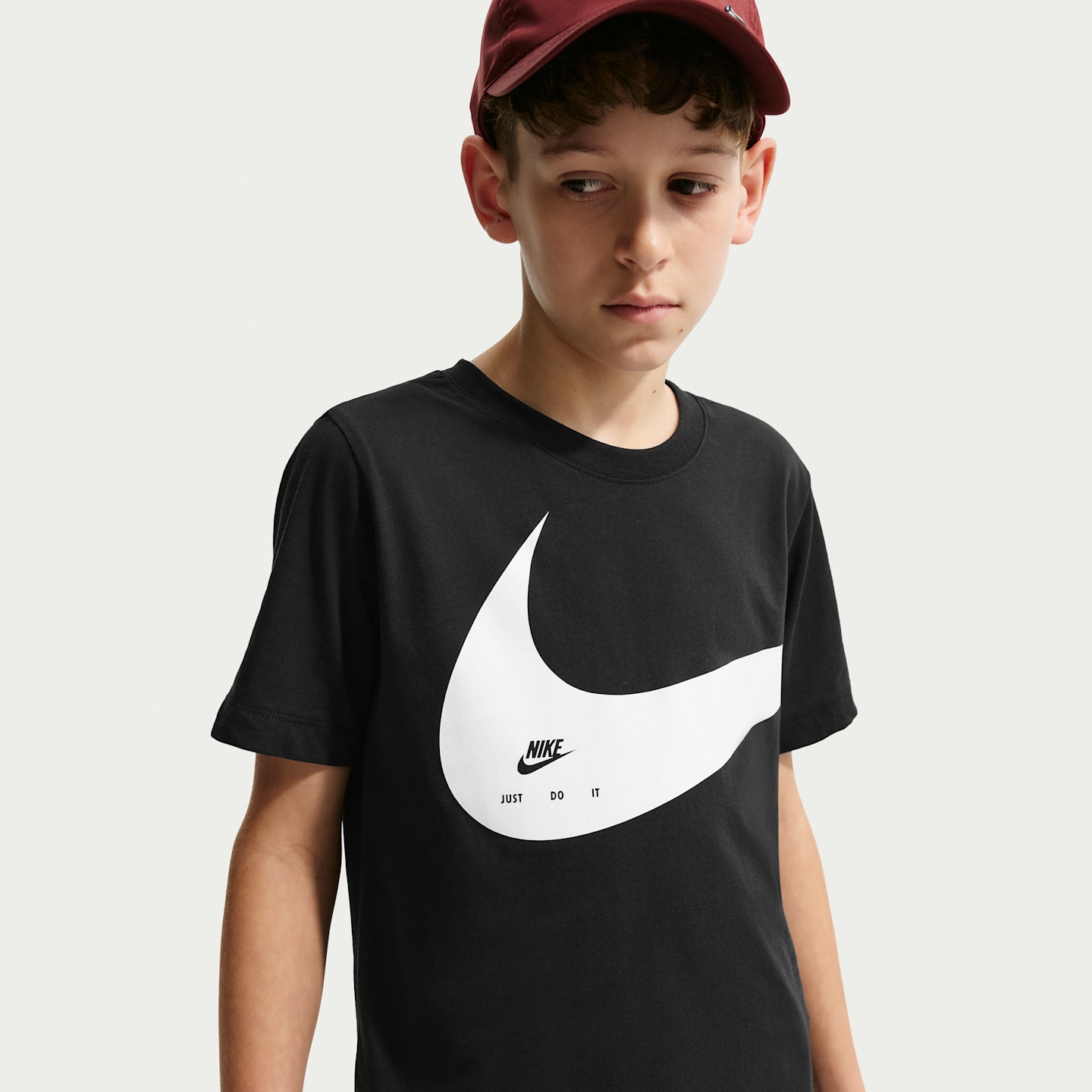 Детские футболки Nike Sportswear Club Big Kids' T-Shirt — фото 1
