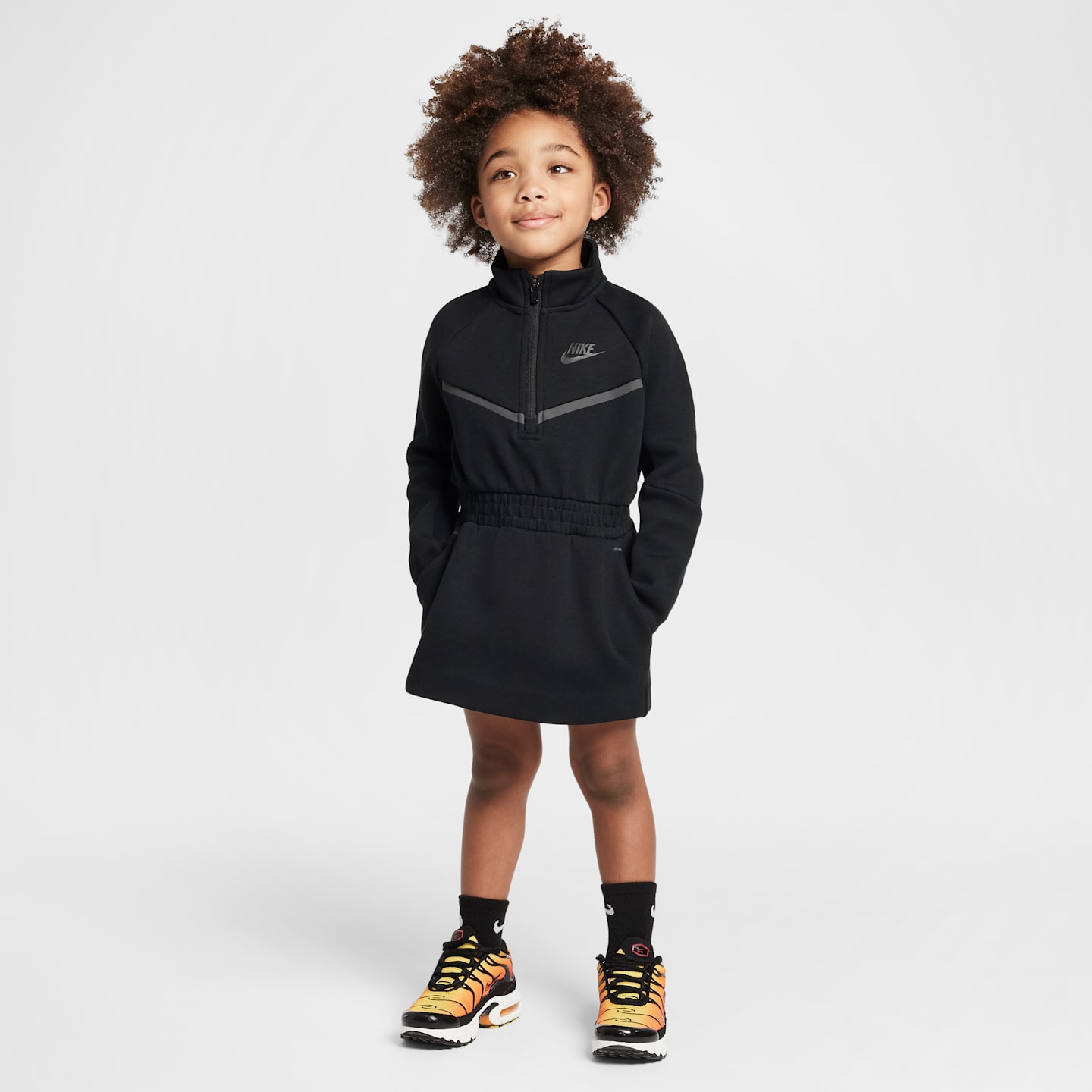 Детские платья Nike Tech Fleece Toddler Dress — фото 7
