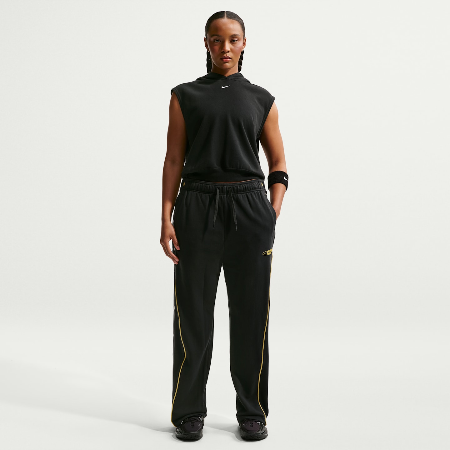 Женские брюки Nike Women's Fleece Tearaway Pants — фото 1