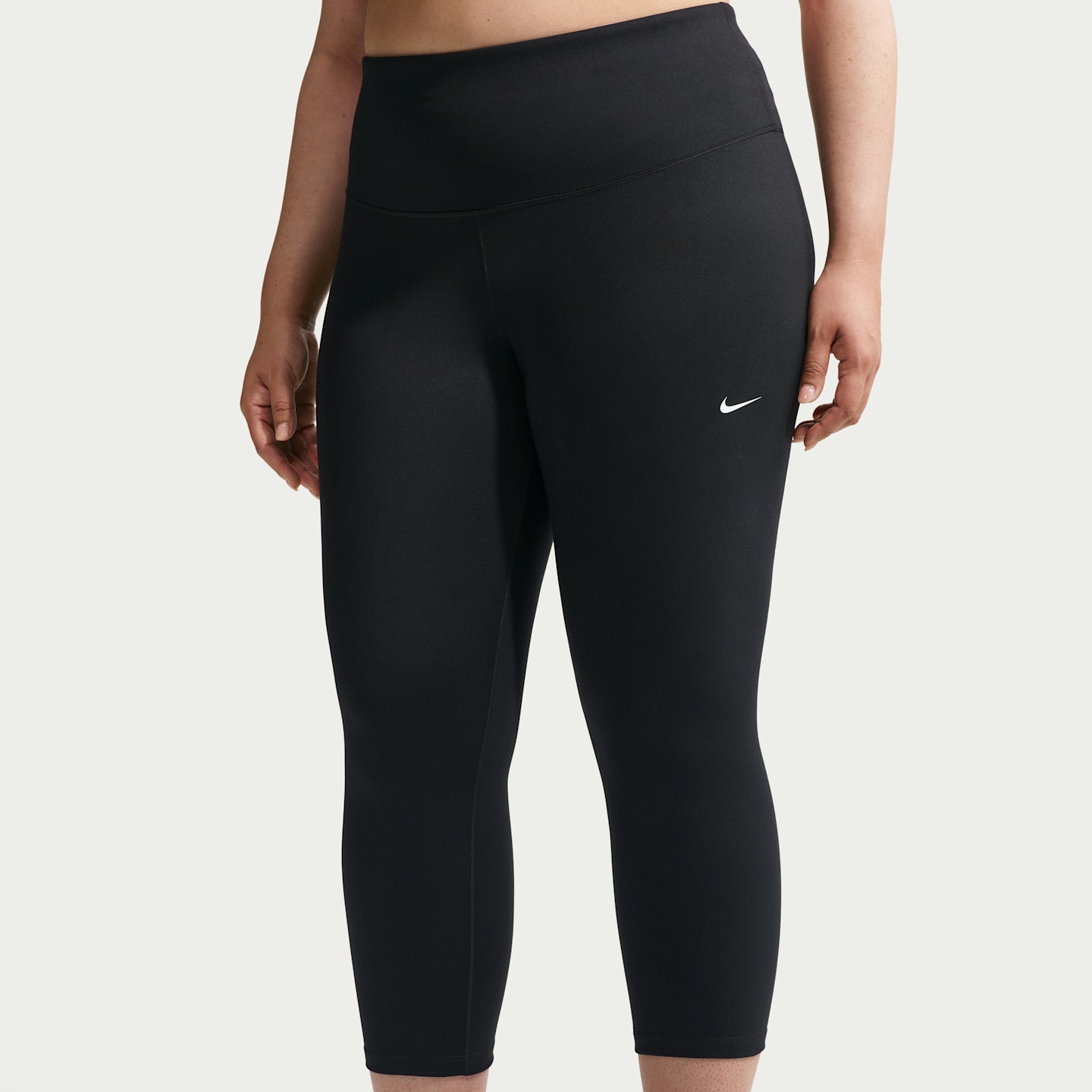 Женские леггинсы Nike One Women's High-Waisted Crop Leggings (Plus Size) — фото 2