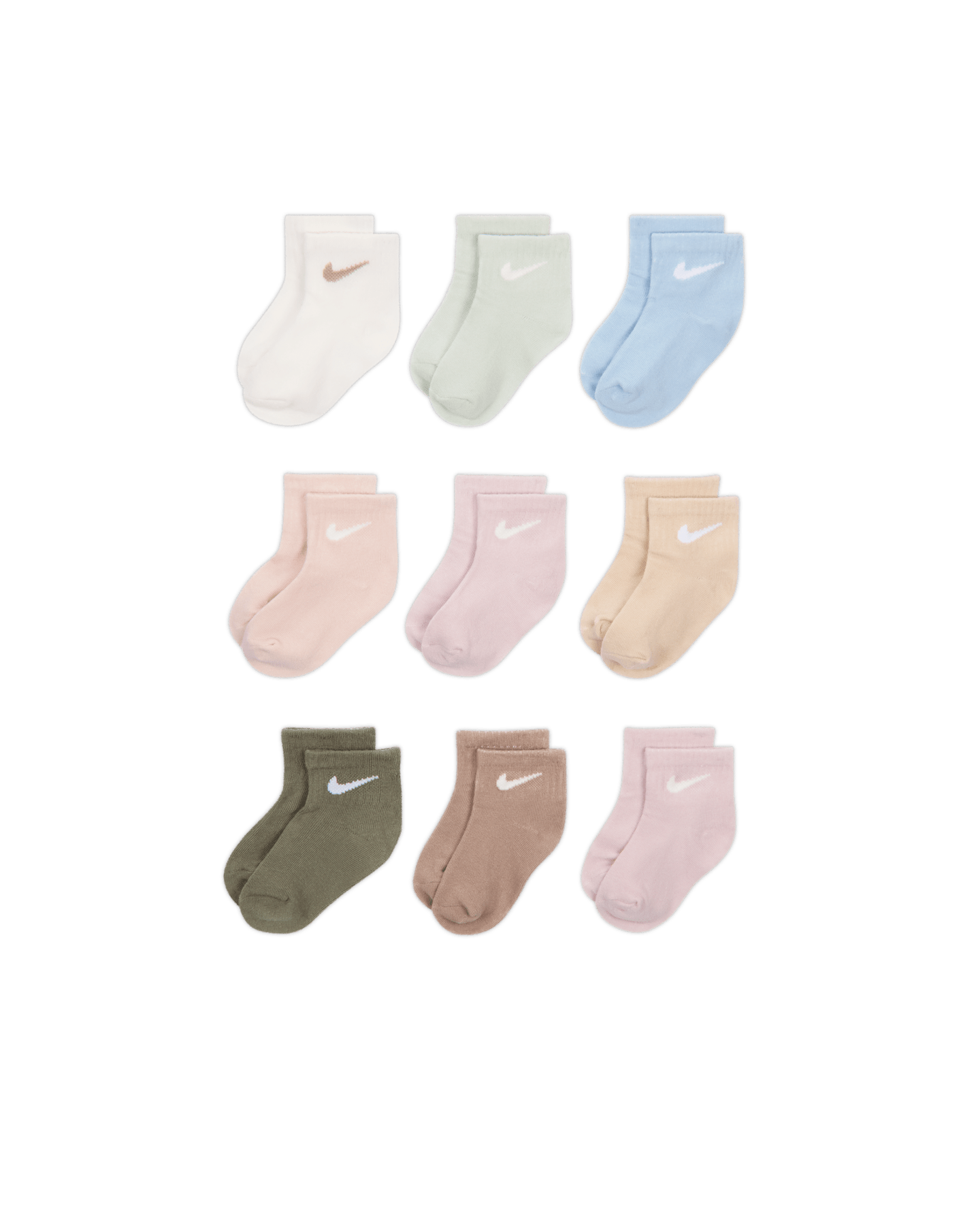 Детские носки Nike Infant/Toddler Socks Gift Set (9 Pairs) — фото 5