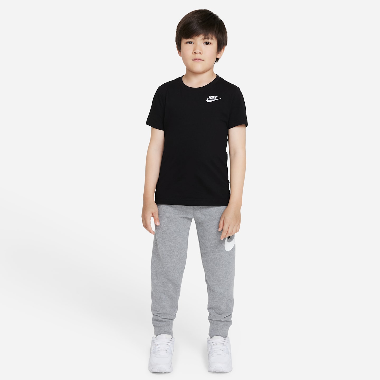 Детские футболки Nike Sportswear Little Kids' Embroidered Futura T-Shirt — фото 4