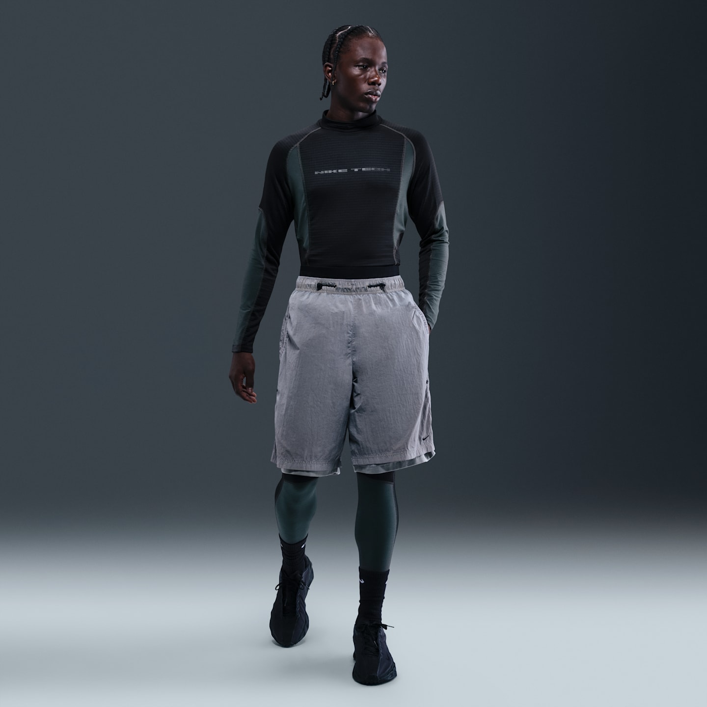 Мужские брюки Nike Tech Men's Therma-FIT Base Layer Tights — фото 6